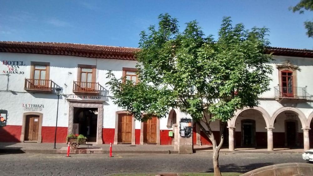 Hotel Casa Del Naranjo 파츠쿠아로 외부 사진